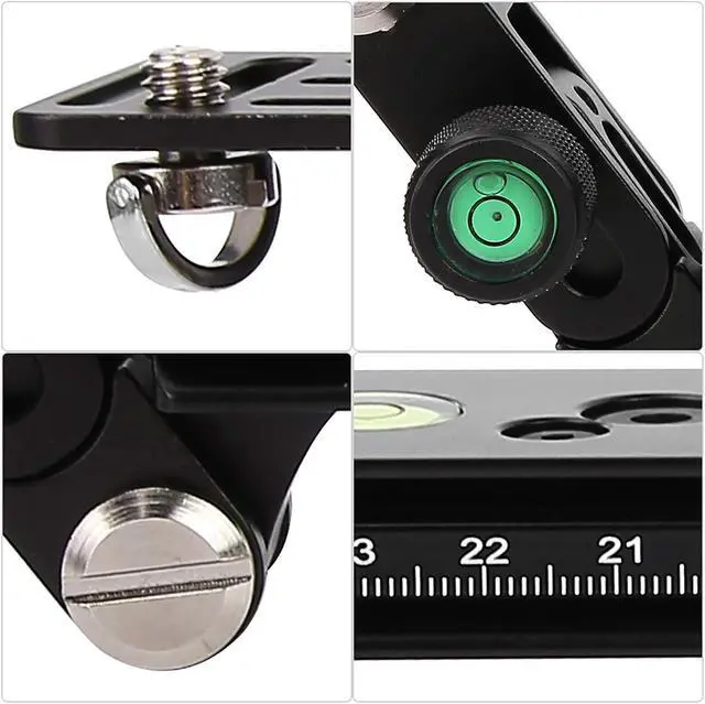 Alt view image 7 of 7 - Telephoto Lens Support Bracket,Telephoto Zoom Lens Bracket Set Long Focus Camera Support Quick Release Plate Bird Watching(F120-38)