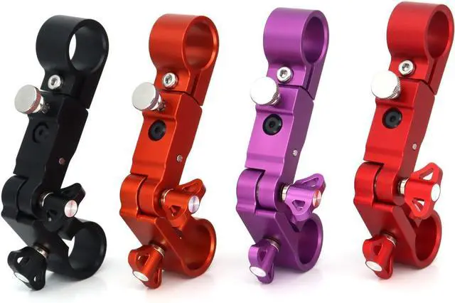 Alt view image 6 of 7 - Adjusted 15mm/19mm Rod Adapter Camera Rod Clamp Holder for Wireless Focusing Motor Manager for ARRI RED Camera,Easily Adjust Motor Engagement (Red)