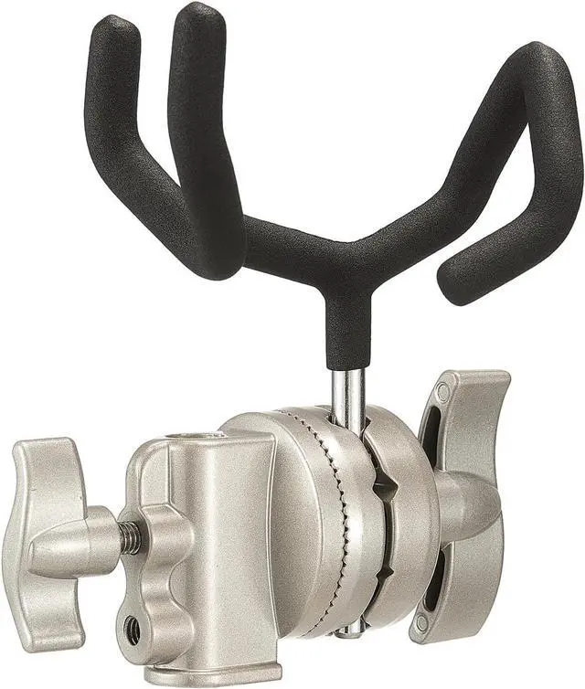 Main image of Mic Boom Pole Holder, Sturdy Metal Boompole Mounting Adapter