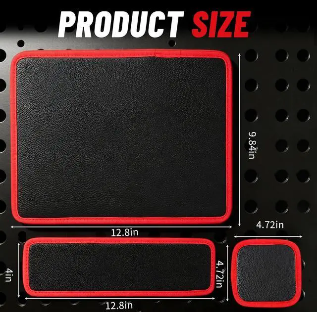 Alt view image 7 of 7 - Magnetic Tool Mat, Flexible Magnetic Tool Holder Mat with 83 Powerful Magnets, Magnetic Parts Tray - Perfect for Car Repair, Mechanics, Automotive Shops and DIYers