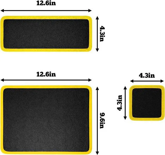Alt view image 2 of 7 - Flexible Magnetic Tool Mat, Parts Tray, Tool Holder Pad for Screws | Wrench Bolts Nuts and Small Parts Organizer for Mechanics, Garage, Auto Repair, Workshop, Tool Box Accessories
