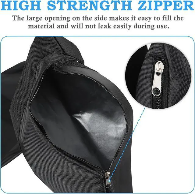 Alt view image 5 of 7 - 240LBS Extra Large Heavy-Duty Canopy Weights Sandbags, 4Pack, No Sand | 1680D Heavy Duty Pop Up Canopy Tent Weights for Outdoor Gazebos, Umbrellas, Pergolas, Sunshades & Patio Furniture