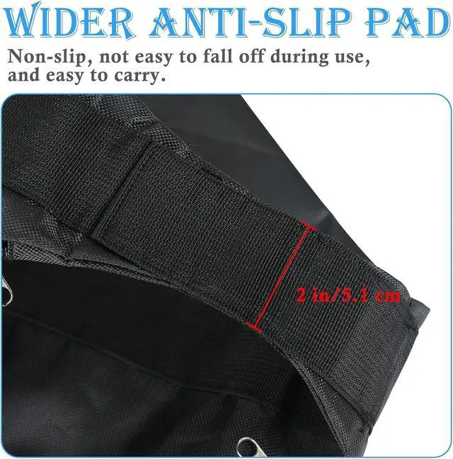 Alt view image 6 of 7 - 240LBS Extra Large Heavy-Duty Canopy Weights Sandbags, 4Pack, No Sand | 1680D Heavy Duty Pop Up Canopy Tent Weights for Outdoor Gazebos, Umbrellas, Pergolas, Sunshades & Patio Furniture