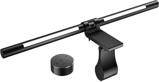 Main image of 7.5W 20.1" Computer Monitor Light Bar with Remote Control Backlight, Eye-Care CRI98 Stepless Dimming Brightness and Color Temperature, No Screen Glare Computer Monitor Lamp for Office Gaming