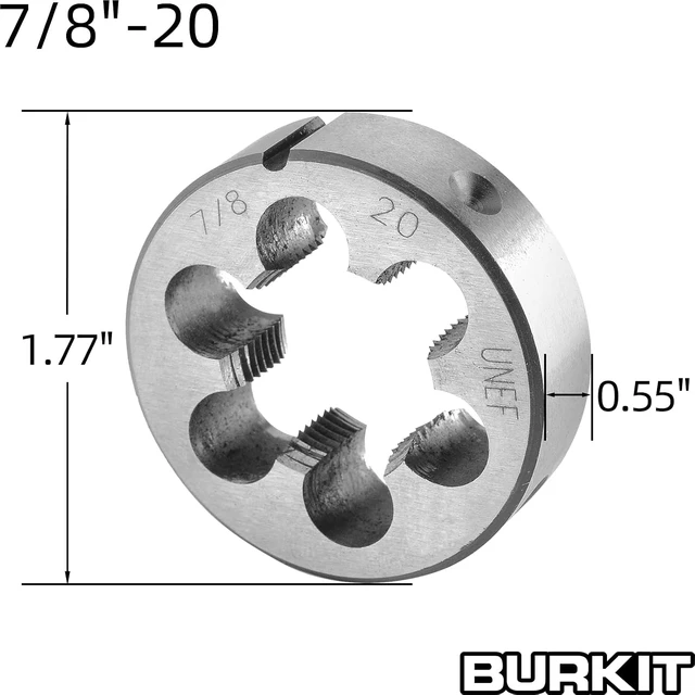 Alt view image 3 of 6 - 7/8"-20 UNEF Tap and Die Set, Right Hand