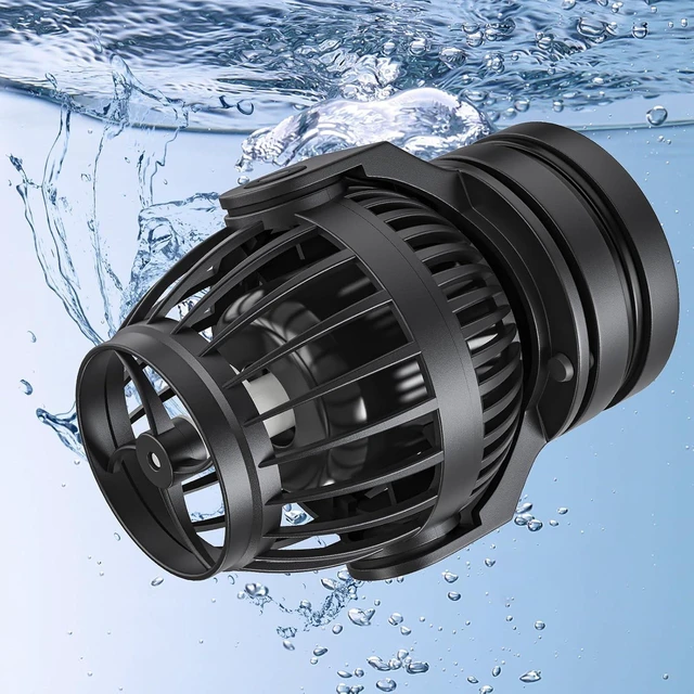 Main image of 2100 GPH Adjustable Aquarium Wave Maker for 60-120 Gallon Tanks Circulation Pump with Controller & Magnet Mount for Marine/Freshwater Aquarium & Pond