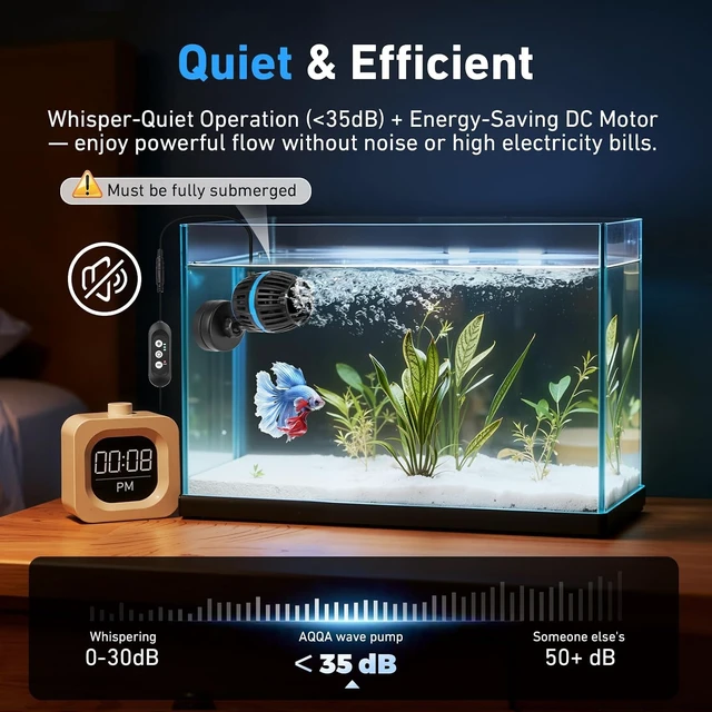 Alt view image 4 of 7 - DC 12V Magnetic Wave Maker Circulation Pump for Aquarium