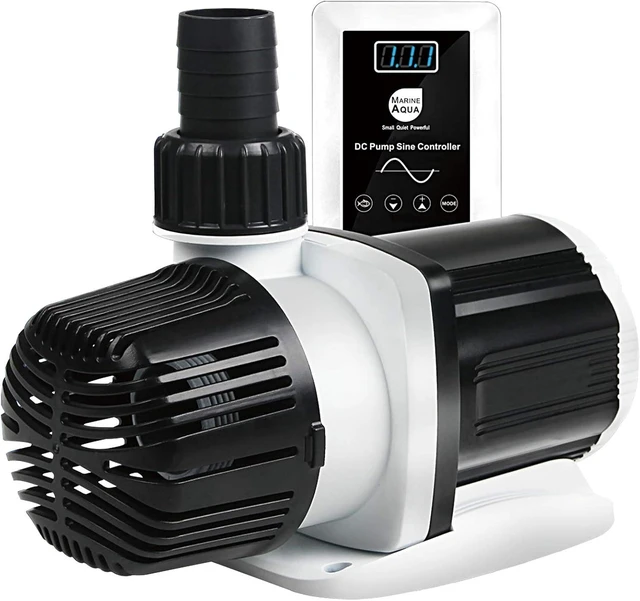Main image of DC-4000 Silent Swirl Controllable DC Aquarium Pump, 25W 1050GPH Marine Wavemaker Return Pump with Sine Wave Controller for Salt/Freshwater Coral Reef & Sump Circulation