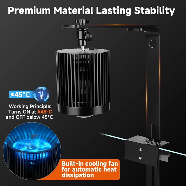 Alt view image 5 of 7 - Clip-On Aquarium Stream Light with 24/7 Mode (60W)
