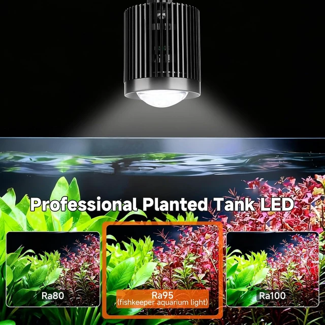 Alt view image 6 of 7 - Clip-On Aquarium Stream Light with 24/7 Mode (60W)