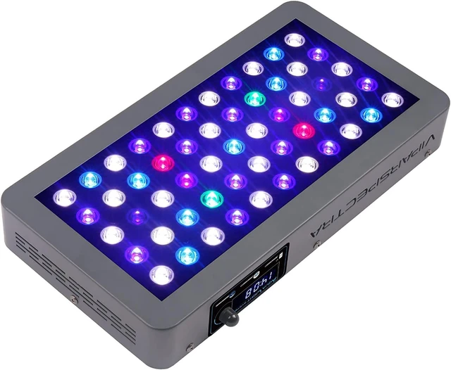 Alt view image 5 of 7 - 165W Dimmable Full Spectrum LED Aquarium Reef Light