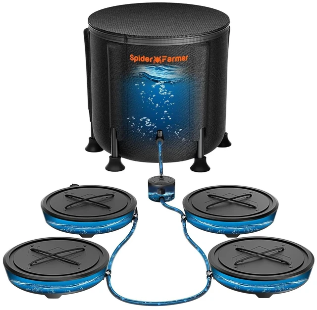 Main image of Gravity-Fed Self-Watering System for 4 Pots, Automatic Watering