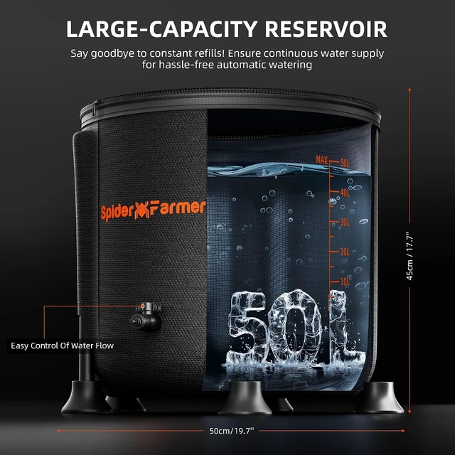 Alt view image 4 of 7 - Gravity-Fed Self-Watering System for 4 Pots, Automatic Watering