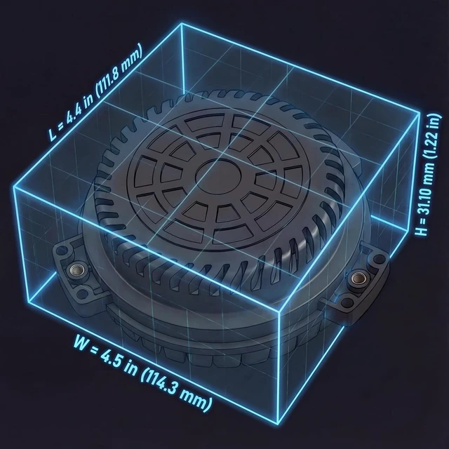 Alt view image 7 of 7 - High Power Pro Tactile Bass Shaker 40 Watts RMS, 8 Ohms, Turns Any Surface into a Speaker System with Subwoofer Lows (Black 1PC)