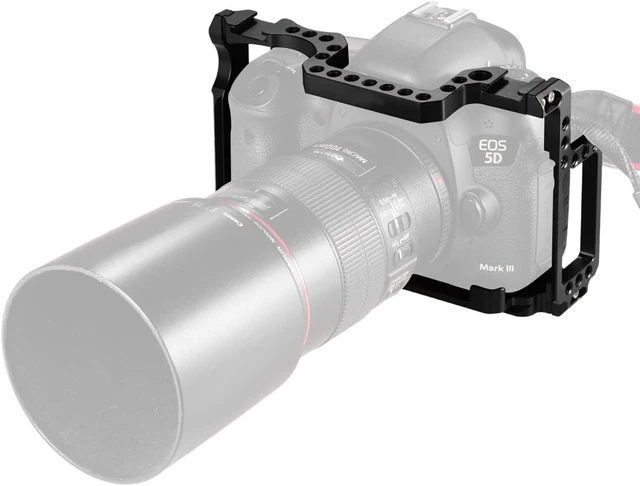 Alt view image 5 of 7 - 5DIV Camera Cage for Canon EOS 5D Mark II III IV, 7D Mark I & 6D Mark II