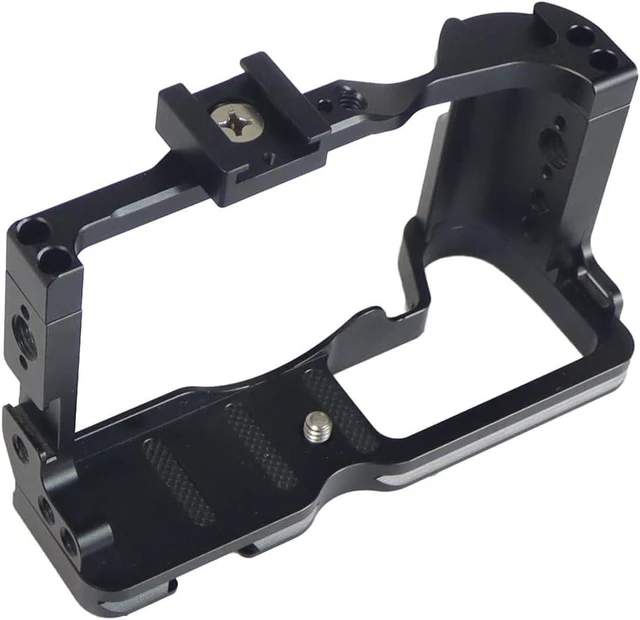 Main image of CNC M6 Mark2 Form-Fitting Camera Cage Rig with Cold Shoe Mount, Compatible with Canon EOS M6 Mark II Stabilizer
