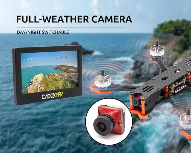 Alt view image 3 of 6 - Ratel 2 Analog FPV Camera Starlight, 1200TVL (Black)