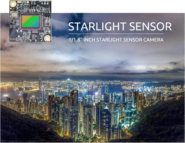 Alt view image 5 of 6 - Ratel 2 Analog FPV Camera Starlight, 1200TVL (Black)