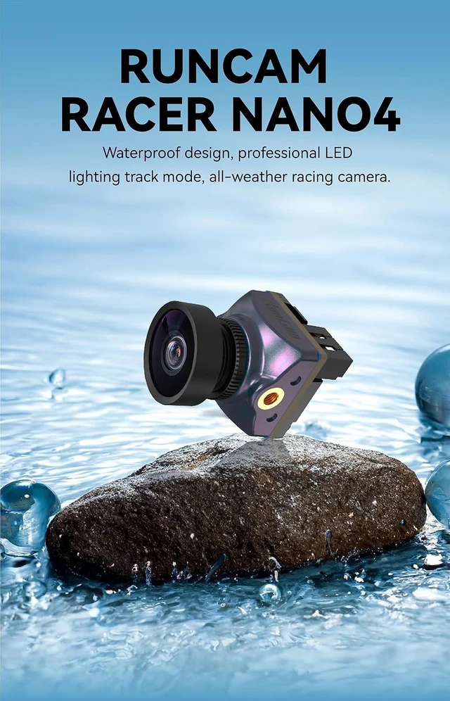 Alt view image 2 of 7 - Racer Nano 4 Waterproof 1200TVL FPV Camera All-Weather Racing Camera for FPV Drones