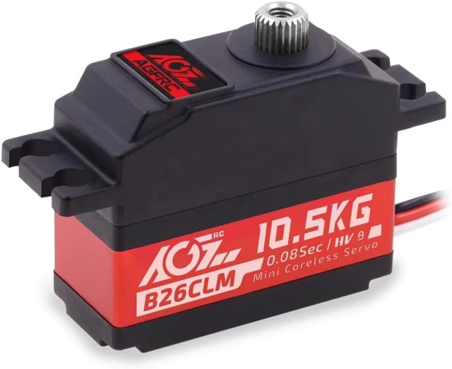 Main image of B26CLM V2 10.5KG 0.080s Micro RC Servo for 1/12