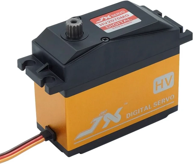 Alt view image 2 of 7 - JX PDI-HV2070MG 70KG HV Metal Gear Digital Servo for 1/5 Car Compatible with SAVOX-0236 LOSI XL 5T Baja RC Models