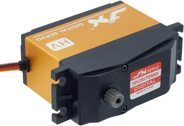 Alt view image 3 of 7 - JX PDI-HV2070MG 70KG HV Metal Gear Digital Servo for 1/5 Car Compatible with SAVOX-0236 LOSI XL 5T Baja RC Models