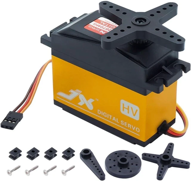 Main image of JX PDI-HV2070MG 70KG HV Metal Gear Digital Servo for 1/5 Car Compatible with SAVOX-0236 LOSI XL 5T Baja RC Models