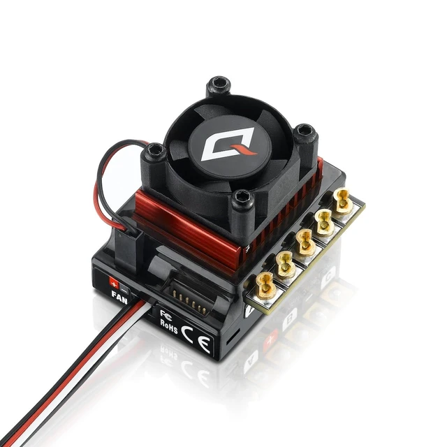 Alt view image 2 of 4 - QUICRUN 10BL120 Sensored G2 ESC