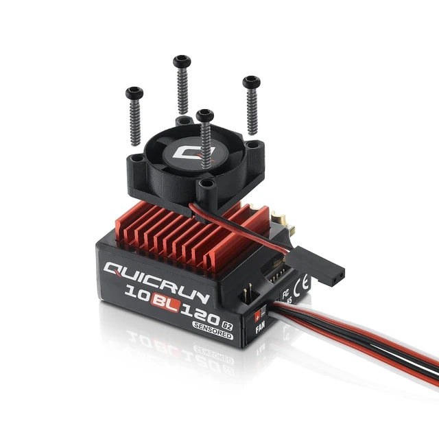 Alt view image 4 of 4 - QUICRUN 10BL120 Sensored G2 ESC