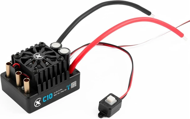 Main image of C10 120A 2-4S Sensorless Brushless ESC for 1/10 RC Car