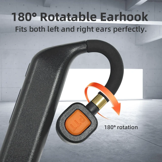 Alt view image 5 of 7 - 3-Piece Wireless Walkie Talkie Earpiece Kit with Bluetooth Adapter