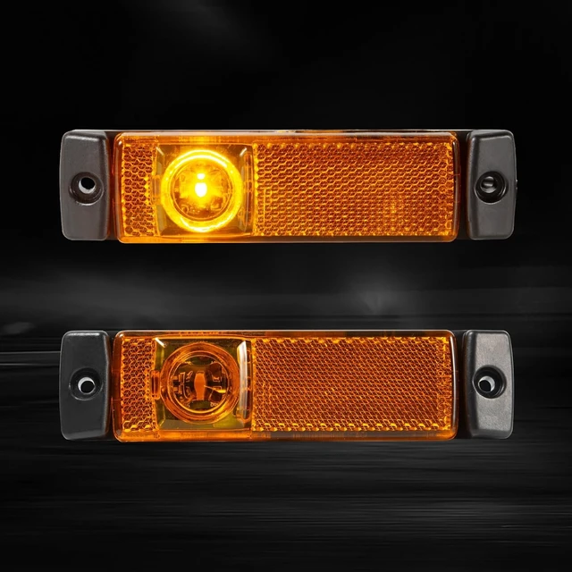 Alt view image 6 of 6 - Side Marker Hood Indicator Lamp for Kenworth T880 14-Up