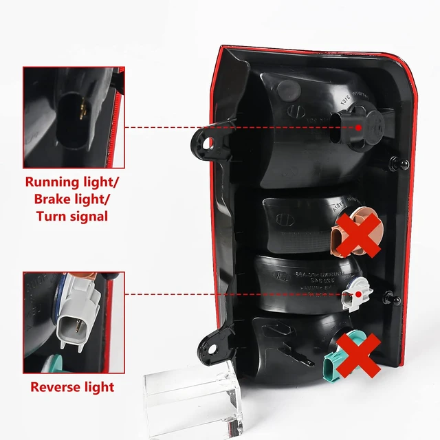 Alt view image 5 of 6 - Taillight Assembly for Jeep Patriot 2008-2017 (RH)