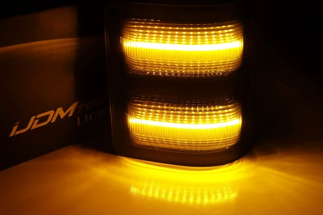 Alt view image 3 of 7 - LED Side Mirror Turn Signal Lights for Ford F250 F350 F450, 2008-16