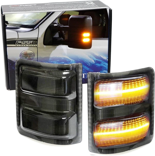 Main image of LED Side Mirror Turn Signal Lights for Ford F250 F350 F450, 2008-16