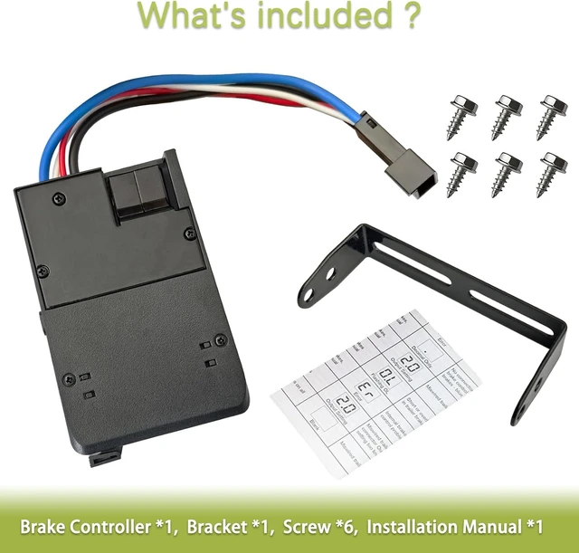 Alt view image 7 of 7 - 8508211 Proportional Trailer Brake Controller with Digital Electric LED Display