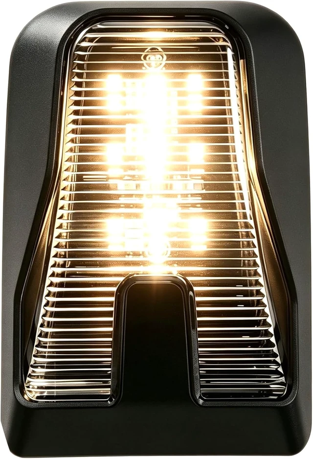 Alt view image 2 of 7 - LED Side Marker Indicator Top Lamp for 2004-2015 Volvo VNL VN VNM (BLACK)
