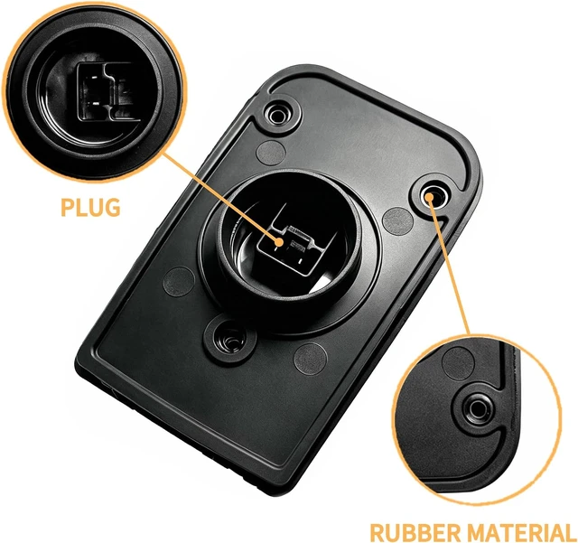 Alt view image 7 of 7 - LED Side Marker Indicator Top Lamp for 2004-2015 Volvo VNL VN VNM (BLACK)