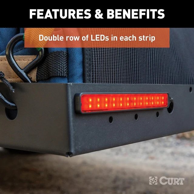 Alt view image 7 of 7 - 53201 Auxiliary LED Trailer Lights for Bike Racks & Cargo Carriers