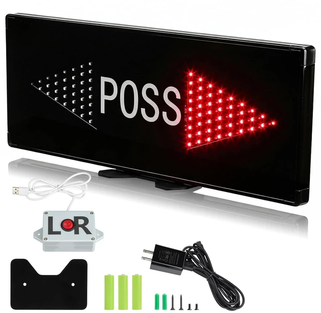 Main image of LED Possession Arrow Indicator with Toggle Switch for Basketball