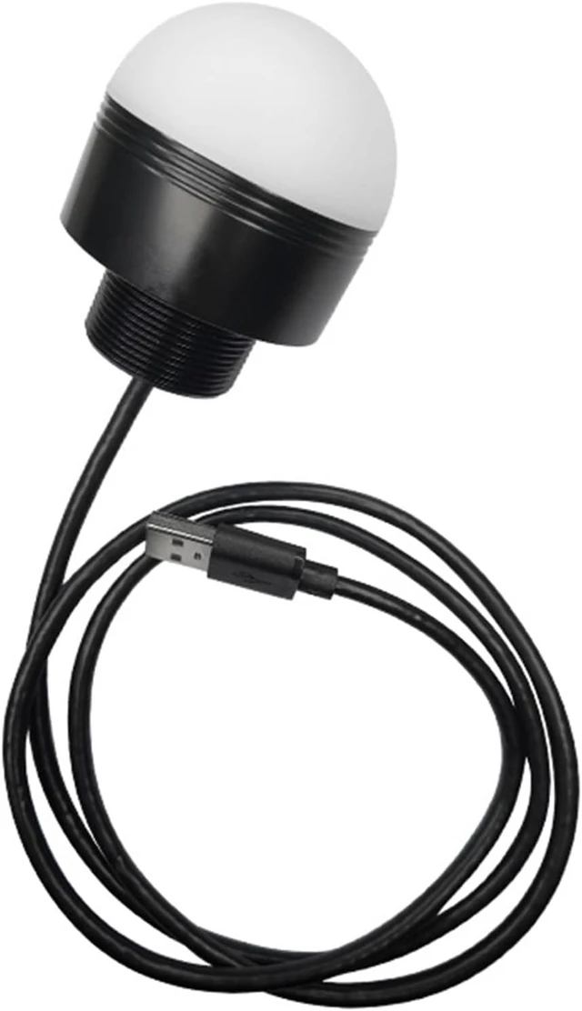 Alt view image 3 of 3 - USB LED 3-Stack Andon Tower Light with Buzzer OSHA Compliant