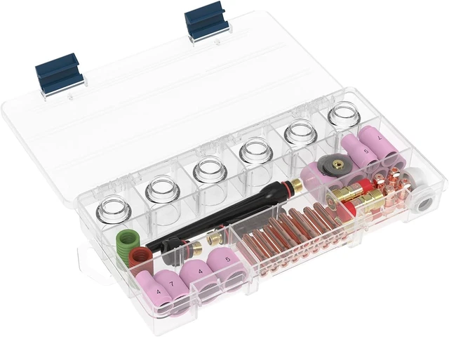 Main image of TIG Torch Accessory Kit, 71-Piece, for WP-17/18/26