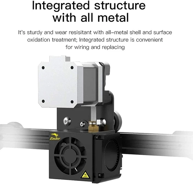 Alt view image 5 of 6 - Creality Fully Assembled Direct Drive Extruder Upgrade Kit for Ender-3