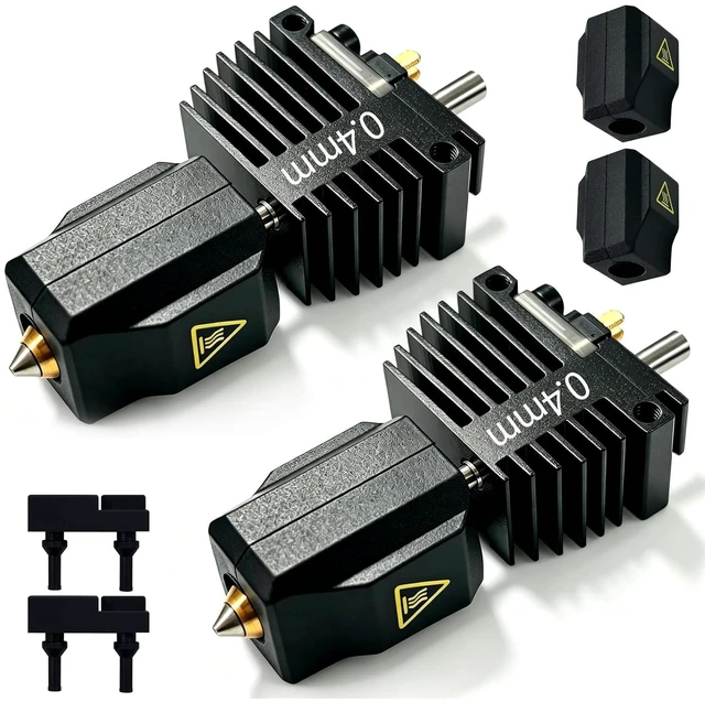 Main image of 2 PCS 0.4MM Integrated Creator 5 Hotend for Flashforge Creator 5 Pro