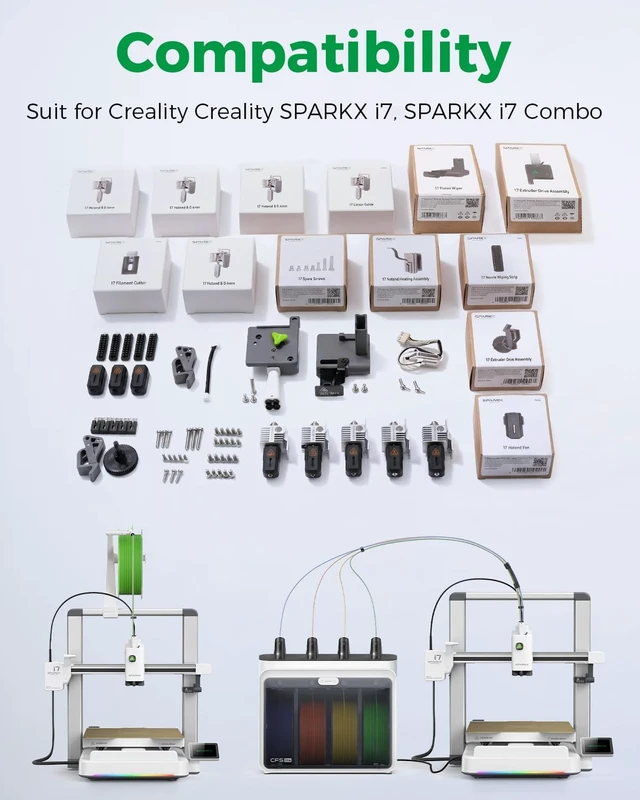Alt view image 2 of 7 - Official SPARKX i7 PrintEase Kit 95% Pre-Assembled Essential Parts for Multi-Color Printing, Easy Setup, More Cost-Effective Than Buying Separately