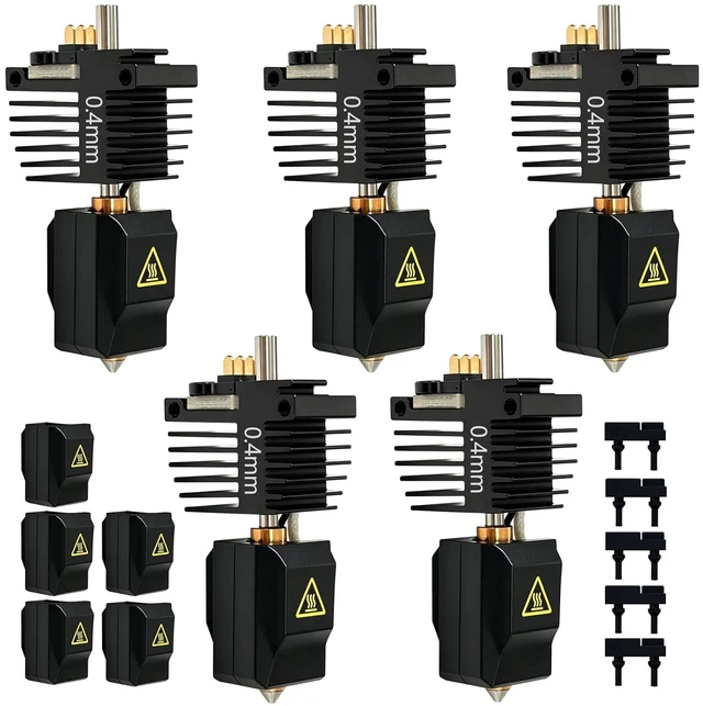 Main image of 5 PCS 0.4MM Creator 5 Integrated Hotend for Flashforge Creator 5 Pro