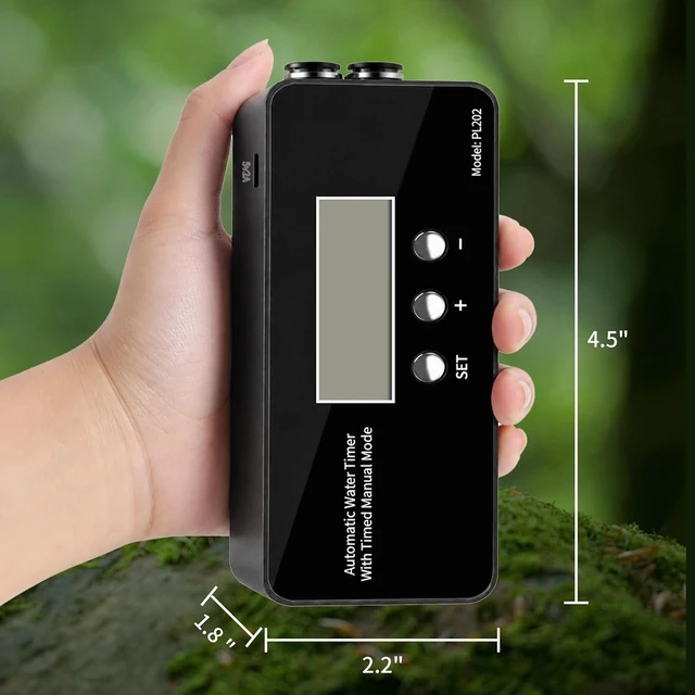 Alt view image 6 of 7 - Reptile Misting System Automatic Timer Sprayer with LCD Controller & Self-Priming Pump, Fine Rainforest Mist for Terrarium, Chameleon, Gecko & Snake
