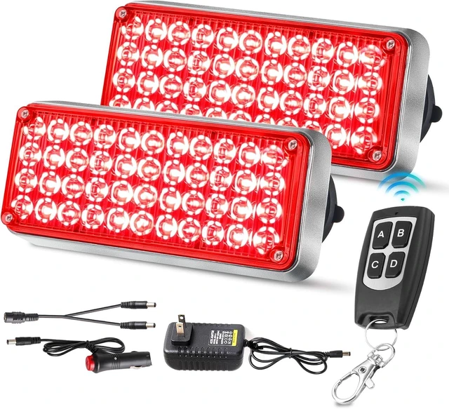 Main image of Wireless Strobe Lights with Remote Control for Trucks Upgraded