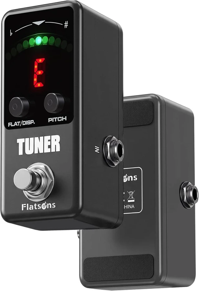 Main image of Guitar Tuner Pedal Fast, Accurate Chromatic Tuner with True Bypass