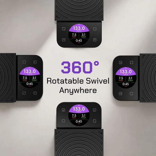 Alt view image 6 of 7 - Lumicurve Rechargeable Pour-Over Coffee Scale with Timer